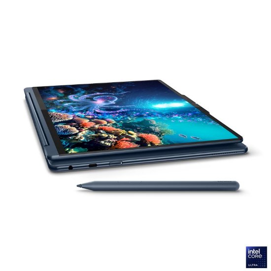 IZLOŽBENI - Laptop LENOVO Yoga 9 2u1 83lc002dsc / Core Ultra 7 258V, 32GB, 1TB SSD, Intel Arc Graphics, 14" 2,8K 120Hz OLED Touch, Windows 11 Pro, plavi