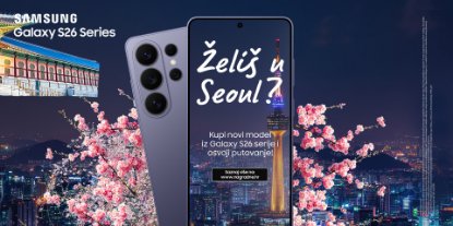 Prikažite detalje za Putuj u Seoul uz Galaxy S26! ✈️