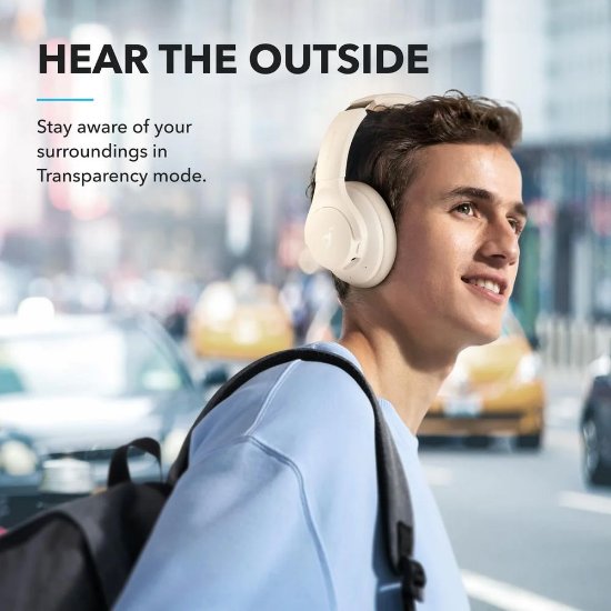 Slušalice ANKER SoundCore Q20i, bežične, bijele