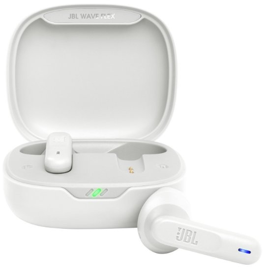 Slušalice JBL Vibe Flex, in-ear, bežične, bijele