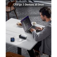 Mobilni USB punjač ANKER PowerCore 737 140W, 24000 mAh, 3xUSB, crni