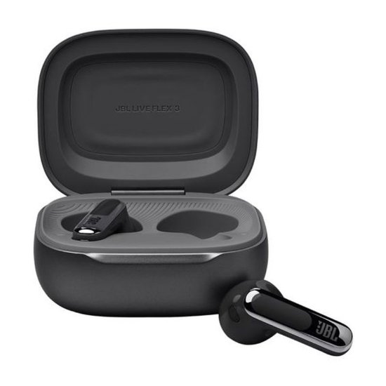 Slušalice JBL Live Flex 3, bežične, Bluetooth, ANC, in-ear, crne