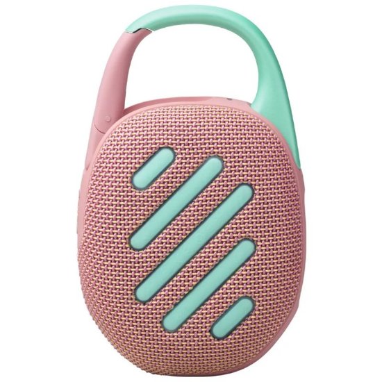 Zvučnik JBL Clip 5, bluetooth, vodootporan, 7W, rozi