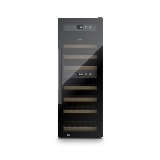 Hladnjak za vino CASO DESIGN WineExclusive 38 Smart, za 38 boca, 107cm, 2 temperaturne zone, energetski razred G