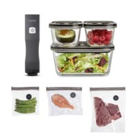 Set za vakumiranje CASO DESIGN Vacu OneTouch Eco-Set, pumpa, 3 posude