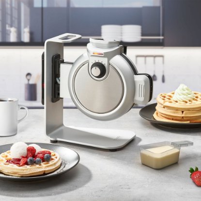 Aparat za vafle CASO DESIGN WaffleUp, 800W, inox