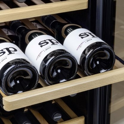 Hladnjak za vino CASO DESIGN WineComfort 380 Smart, za 38 boca, 103 cm, 2 temperaturne zone, energetski razred G