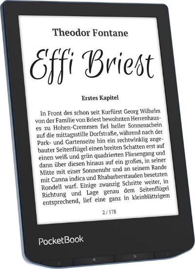 E-Book Reader POCKETBOOK Verse Pro, 6" Touch, 16GB, WiFi, plavi