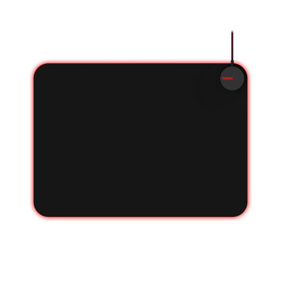Podloga za miš AOC Agon AMM700 M, RGB, crna