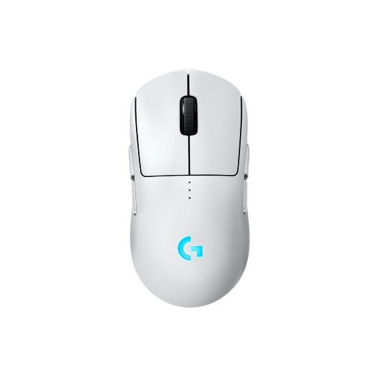 Miš LOGITECH Pro 2 Lightspeed, RGB, optički, bežični, 32000dpi, bijeli