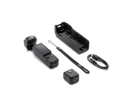 Gimbal stabilizator/kamera DJI Osmo Pocket 3, 4k 120FPS, 3 axis stabilizator, crni