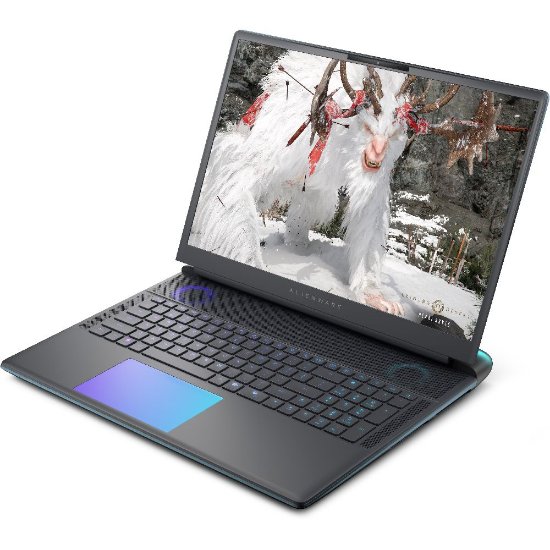 Laptop DELL Alienware 18 N1382 / Core Ultra 9 275HX, 64GB, 2TB SSD, nVidia GeForce RTX 5080, 18" WQXGA IPS, Windows 11 Pro, crni