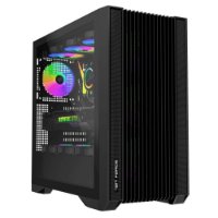Kućište BIT FORCE Hercules ARGB-C-TM4, MIDI, E-ATX, window, crno, bez napajanja