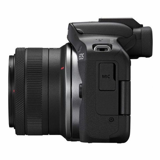 Digitalni fotoaparat CANON EOS R50 + RF-S 18-45mm f/4.5-6.3 IS STM, 24,2 Mp, 4K Ultra HD, crni