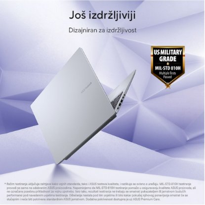 IZLOŽBENI - Laptop ASUS VivoBook 16 X1607QA-MB005W / Snapdragon Purwa SE, 16GB, 512GB SSD, Qualcomm Adreno, 16" WUXGA IPS, Windows 11, plavi