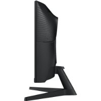 Monitor 27" SAMSUNG LS27CG552EUXEN, QHD, VA, 165Hz, 1ms, 330cd/m2, FreeSync, zakrivljeni, crni