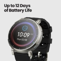 Pametni sat AMAZFIT Active 3 Premium, 1.32" Amoled, pametne obavijesti, bijeli