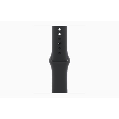 Pametni sat APPLE Watch S11 GPS, 42mm Silver Alu Case with Black Sport Band - M/L