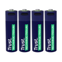Baterije TRUST AA, punjive, 1700 mAh, USB-C, 4 komada