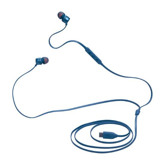 Slušalice JBL Tune 310C, USB-C, in-ear, plave
