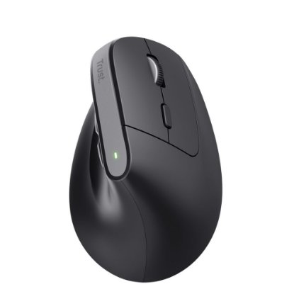 Miš TRUST Bayo+ Ergonomic Wireless, optički, bežični, BT, 2400dpi, crni