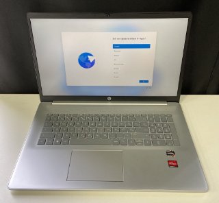 RABLJENI - Laptop HP 17-cp2165 / Ryzen 5 7520U, 16GB, 512GB SSD, AMD Radeon Graphics, 17.3" FHD IPS, Windows 11, srebrni