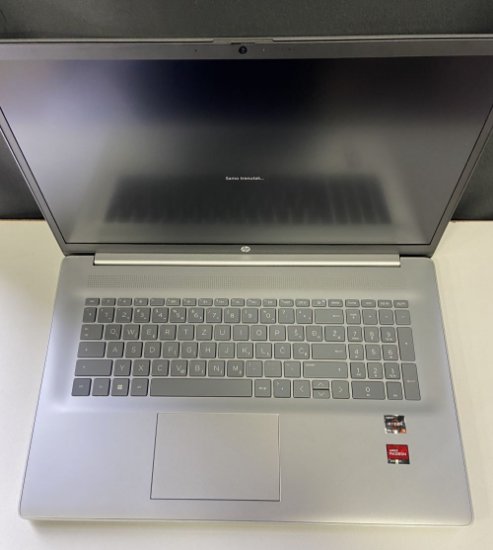 RABLJENI - Laptop HP 17-cp2165 / Ryzen 5 7520U, 16GB, 512GB SSD, AMD Radeon Graphics, 17.3" FHD IPS, Windows 11, srebrni