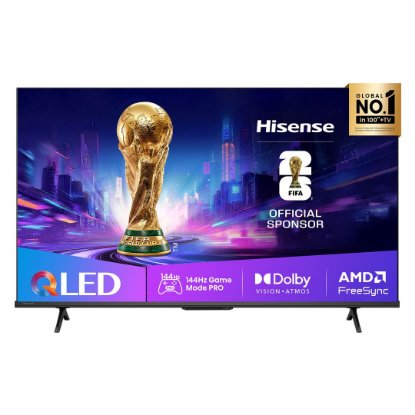 QLED TV 43" HISENSE 43E7Q PRO, Smart TV, 4K UHD, DVB-T2/C/S2, USB, Wi-Fi, BT, crni - energetski razred F