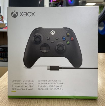 RABLJENI - Gamepad MICROSOFT XBOX Wireless Controller, USB-C, bežični, crni