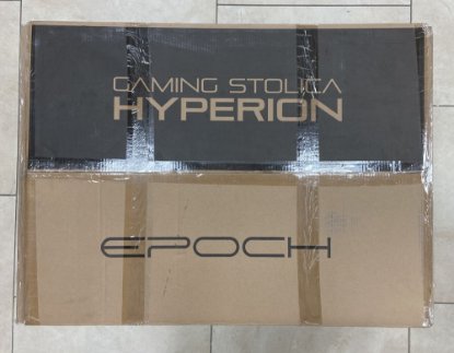 RABLJENI - Gaming stolica EPOCH Hyperion, crna, sa sustavom za hlađenje