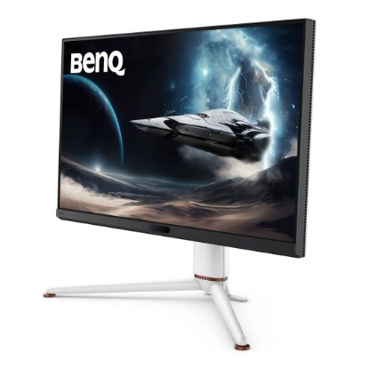 Gaming monitor 31.5" BENQ EX321UX 9H.LM7LB.QBE, 4K UHD, IPS, 144Hz, 1ms, 700cd/m2, FreeSync, bijeli