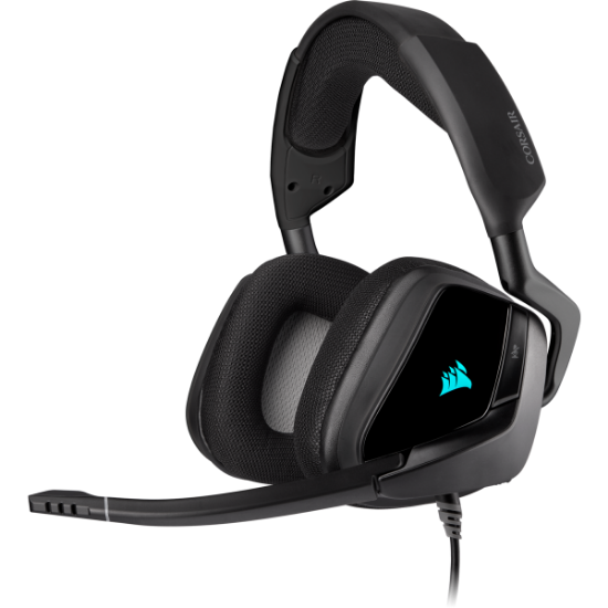 Slušalice CORSAIR Void RGB Elite Premium Gaming, mikrofon, crne