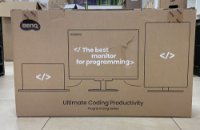 OPEN BOX - Premium monitor 28,2" BENQ RD280U 9H.LM1LJ.TBE, 3840x2560, IPS, 60Hz, 5ms, 350cd/m2, zvučnici, crni