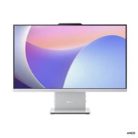 Računalo Lenovo All-in-One IC 27ARR9, AMD Ryzen 3 7335U, 16GB, 512GB, Integrirana AMD Radeon Grafika, tipkovnica, miš, FreeDOS, siva