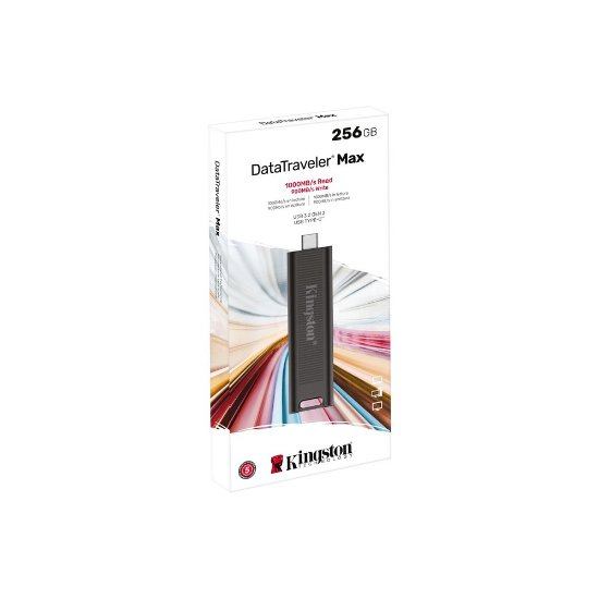 Memorija USB-C FLASH DRIVE, 256GB, KINGSTON DataTraveler Max DTMAX/256GB, crni