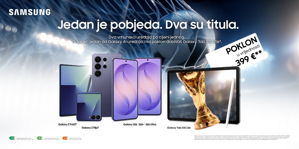 Prikažite detalje za Uz novi Galaxy na poklon dobivaš Galaxy Tab S10 Lite!