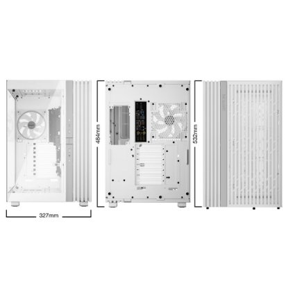Kućište BE QUIET Light Base 900 FX, E-ATX, bijelo, bez napajanja