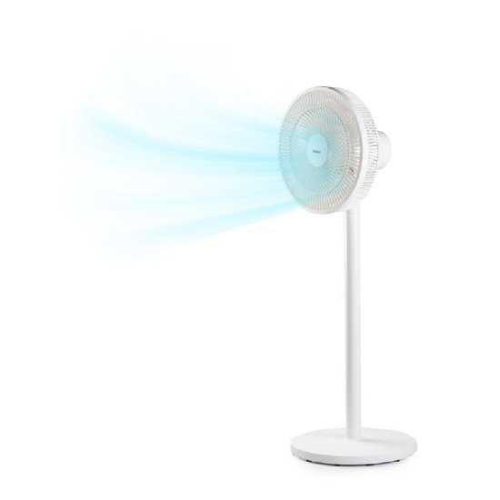 Ventilator DOMO DO8156, stojeći, 50 W, tihi rad, bijeli