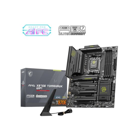 Matična ploča MSI MAG X870E Tomahawk WiFi, AMD X870E, DDR5, WiFi, ATX, s. AM5