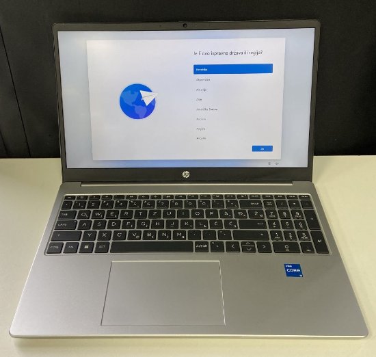 RABLJENI - Laptop HP 250 G10 9Y7A7ET / Core i5 1334U, 16GB, 512GB SSD, Intel HD Graphics, 15.6" FHD IPS, Windows 11, srebrni