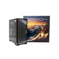 Računalo EPOCH Gaming PC Pyxis / Ryzen 5 7600X, 32GB DDR5, 1TB SSD NVMe, AMD Radeon RX 7800XT 16GB, WiFi, Windows 11, crno