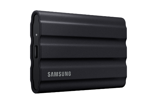 SSD vanjski 2TB SAMSUNG T7 Shield, MU-PE2T0S/EU, 1050 MB/s, V-Nand, crni