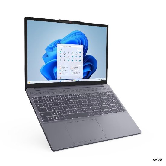 Laptop LENOVO IdeaPad Slim 3 83K700BVSCW / Ryzen 7 7735HS, 24GB, 1TB SSD, AMD Radeon 680M Graphics, 15.3" WUXGA IPS, Windows 11, sivi