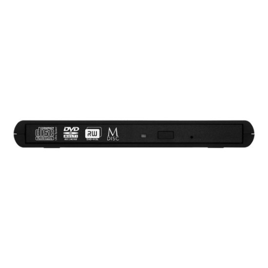 DVD±RW vanjski, VERBATIM DVD+/-RW Light, 8x, crni, USB