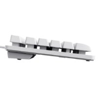 Tipkovnica TRUST GXT 833W Thado TKL Illuminated Keyboard, USB, bijela