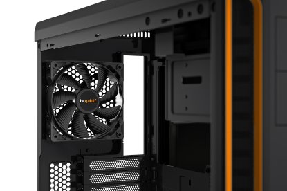 Kućište BE QUIET Pure Base 600, ATX, prozor, crno-narančasto, bez napajanja