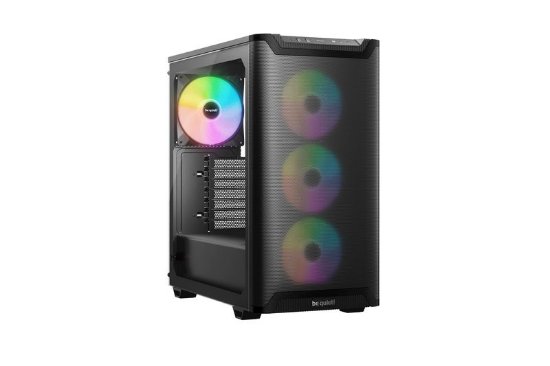 Kućište BE QUIET Pure Base 501LX, ATX, prozor, crno, bez napajanja