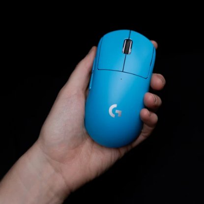 Miš LOGITECH Pro X Superlight 2, bežični, optički, 32000dpi, plavi, USB