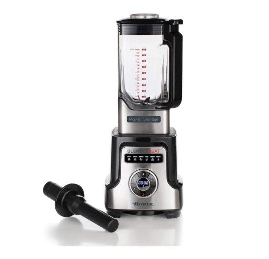Blender ARIETE 578, PRO Blend & Heat, 2000 W, 10 programa, 2 l, inox-crni