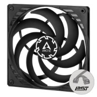 Ventilator ARCTIC P14 Slim PWM PST, 140mm, 1800 okr/min, crni